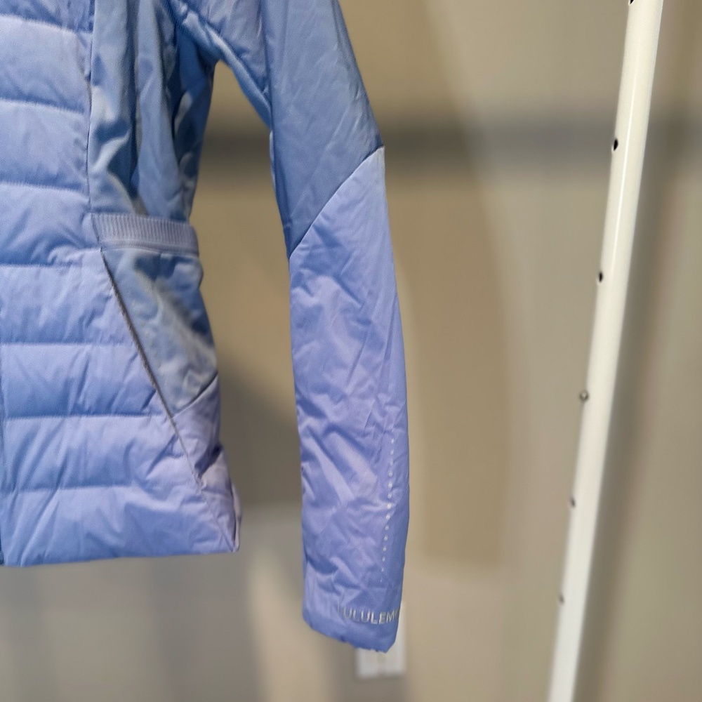 Lululemon down for it jacket blue willow - Picture 4 of 5